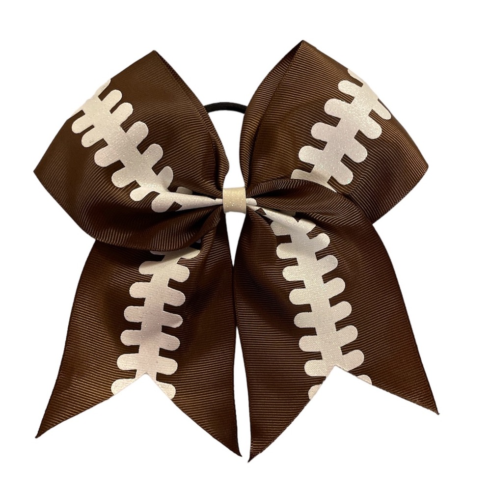 Football 🏈 Theme Large Head Bow, New